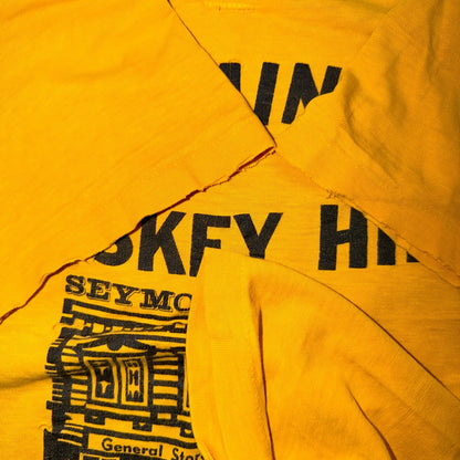 VTG 70s Got Mine At Whiskey Hill T Shirt Seymores Hubbard Oregon Thrashed 1970s