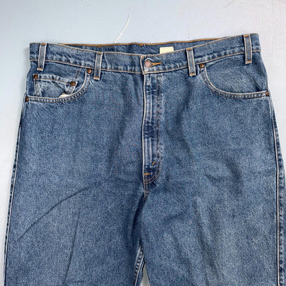 Levis 540 Vintage 90s Y2K Relaxed Fit Jeans Blue Med Wash 40x30 Act 38x29