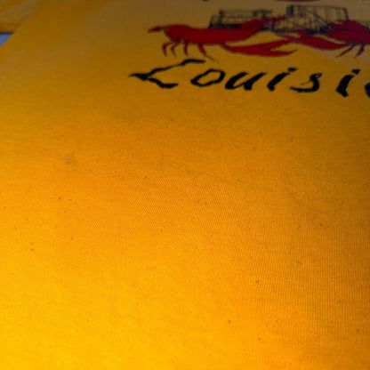 Lobsters Fighting Louisiana Waterford 80s VTG T Shirt 1980s Graphic Seafood Cool