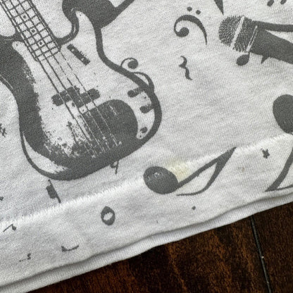 Country Music Missouri Branson Vintage T Shirt 90s AOP Gibson Guitar Martin