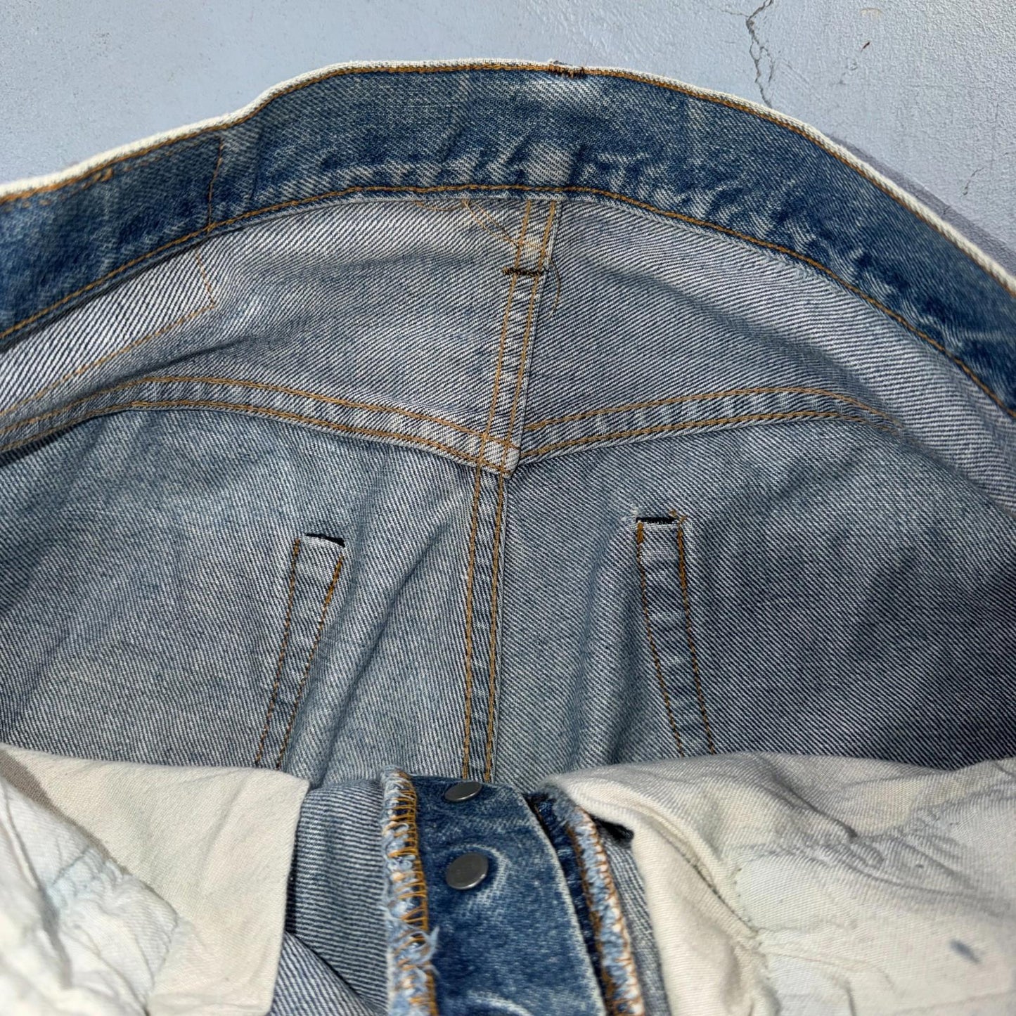 Levis 501 Vintage 80s Redline Selvedge USA XX Jeans Light Wash 34x36 Act 32x31