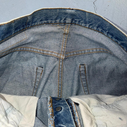 Levis 501 Vintage 80s Redline Selvedge USA XX Jeans Light Wash 34x36 Act 32x31