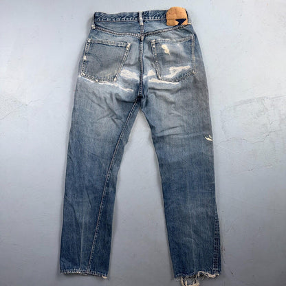 Levis 501 Big E Vintage 60s Redline Selvedge USA XX 1960s Jeans 66 Act 27x29