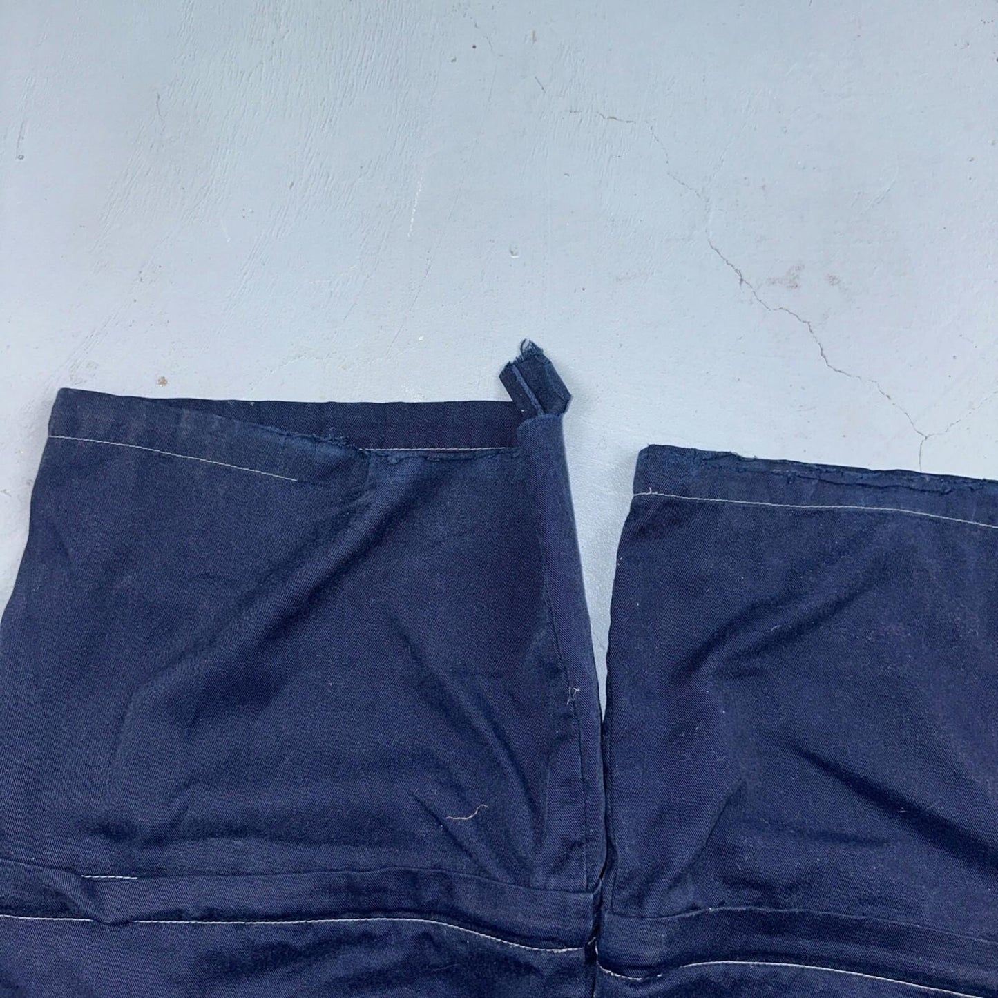 Vintage Trans Nine Rave Y2K Navy Blue Wide Leg Retro Pants Womens 30 x 30