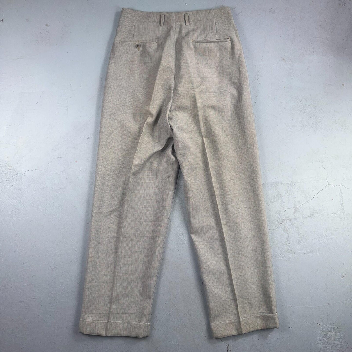 1960s 1970s VTG Mens 2 PC Suit 42 Jacket Coat Pants Gray Union Wool Rockabilly