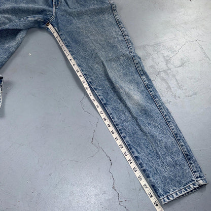 Vintage Y2K Faded Glory Jeans Womens 12 Light Blue Classic Fit USA 29x29 Skinny