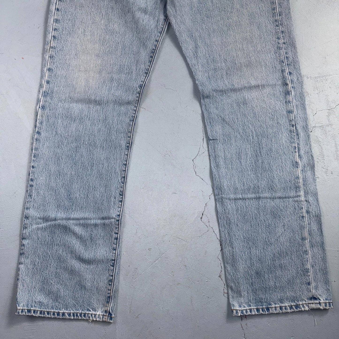 Levis 501 Vintage Y2K 90s XX Straight Leg Jeans Blue Light Wash 38x34 Act 36x34