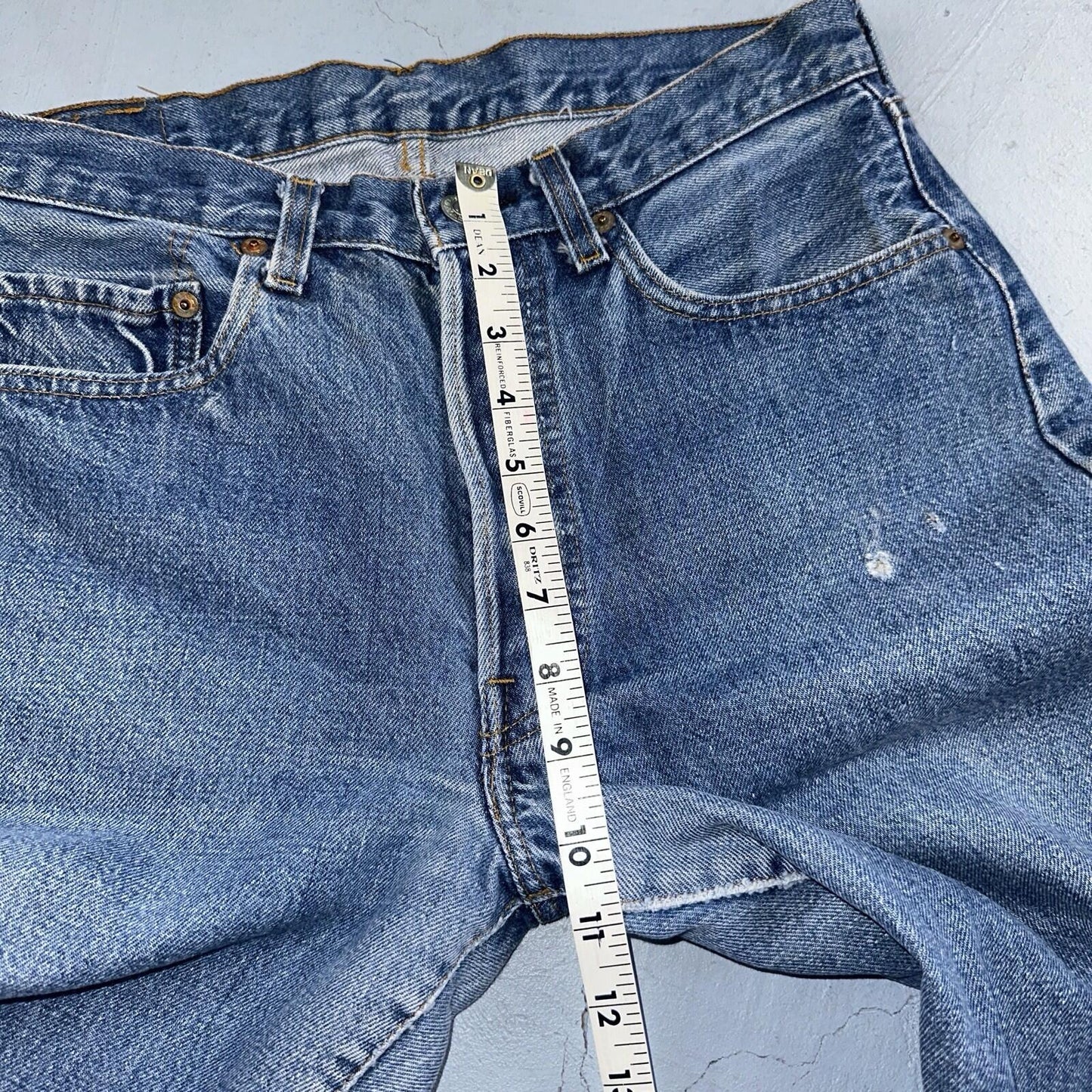 Levis 501 Vintage 80s Redline Selvedge USA XX Jeans Med Wash 32x32 Act 30x29