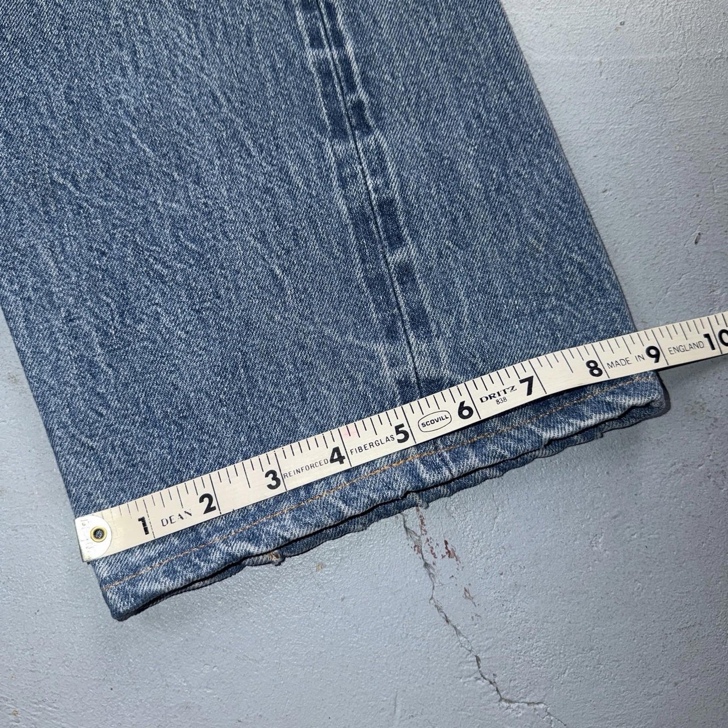 Levis 501 Vintage 80s Redline Selvedge USA XX Jeans Light Wash 38x40 Act 36x29