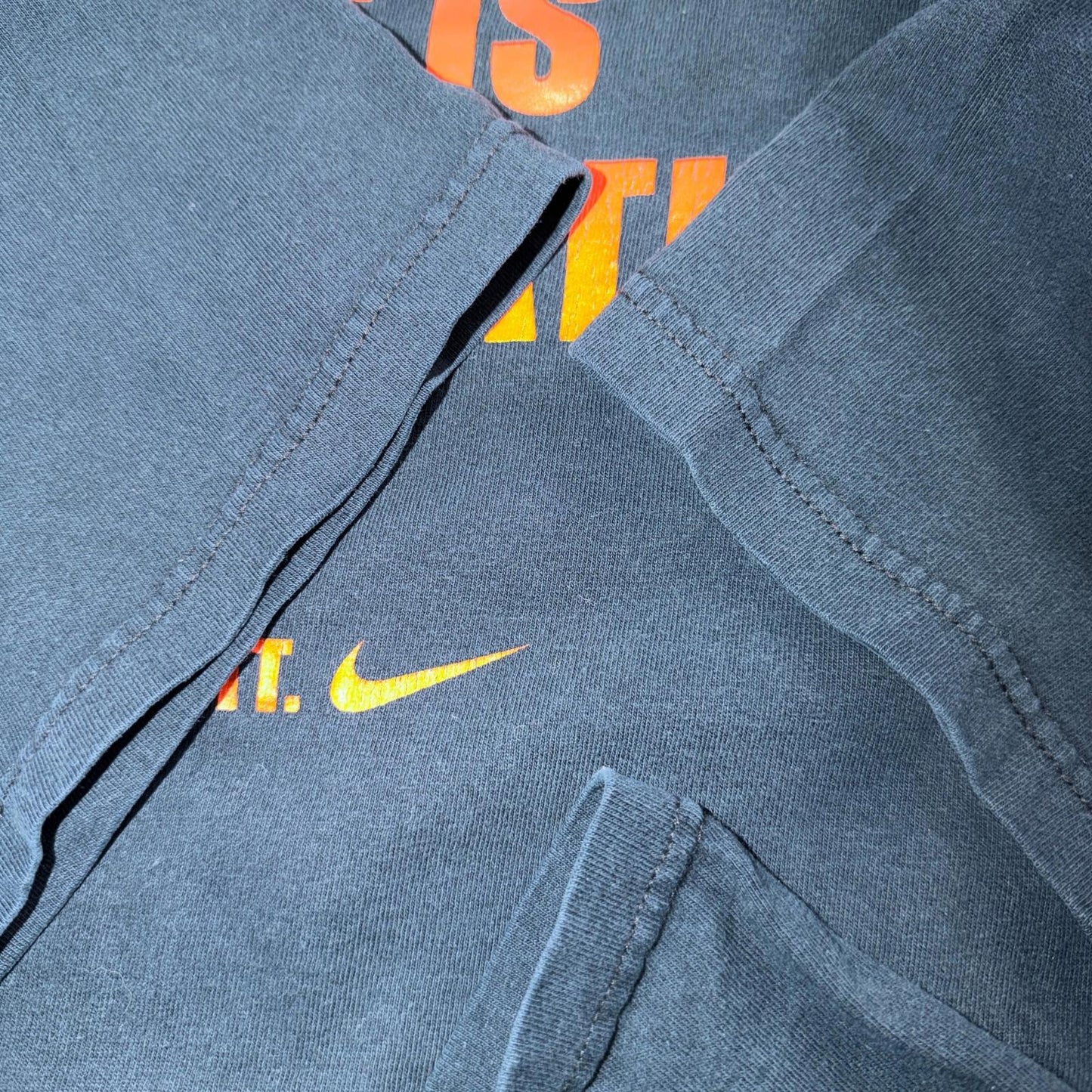 Nike Beavers Vintage T Shirt Black Center Swoosh Black 2XL Oregon College