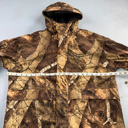 Gamehide Naked Camo Duck Bird Hunting Mesh Lined Hooded Jacket & Pants Medium L