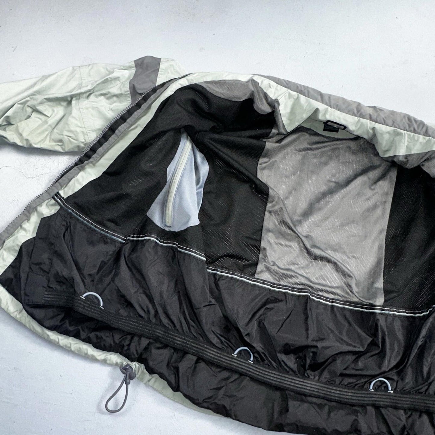 Nike VTG ACG Rain Jacket Storm Fit Anorak 90s Teal Hiking Ski Snowboard 3 Large