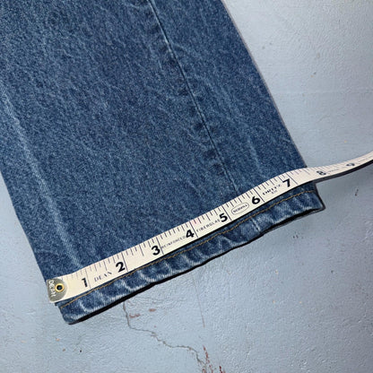 Levis 501 Vintage 80s USA XX Straight Leg Jeans Blue Light Wash 33x33 Act 31x30
