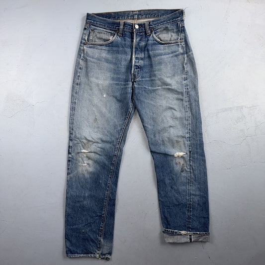 Levis 501 Big E Vintage 60s Redline Selvedge USA XX 1960s Jeans 66 Act 31x30