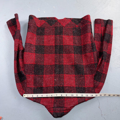 VTG 60s Koret of California Skirt Womens Small Red Midi Rockabilly Suit Jacket