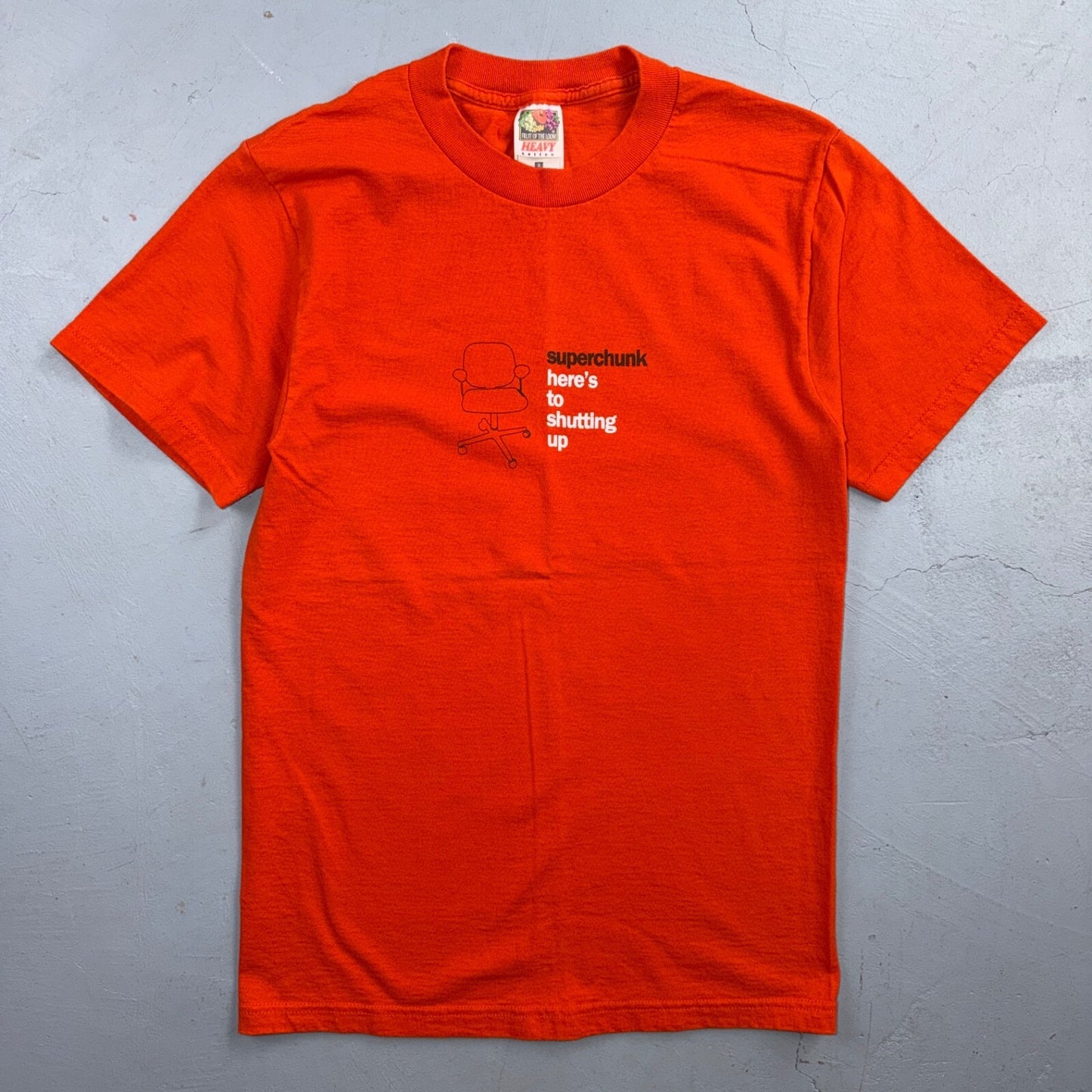 Superchunk Y2K VTG T Shirt Here's To Shutting Up Music Promo Herman Miller