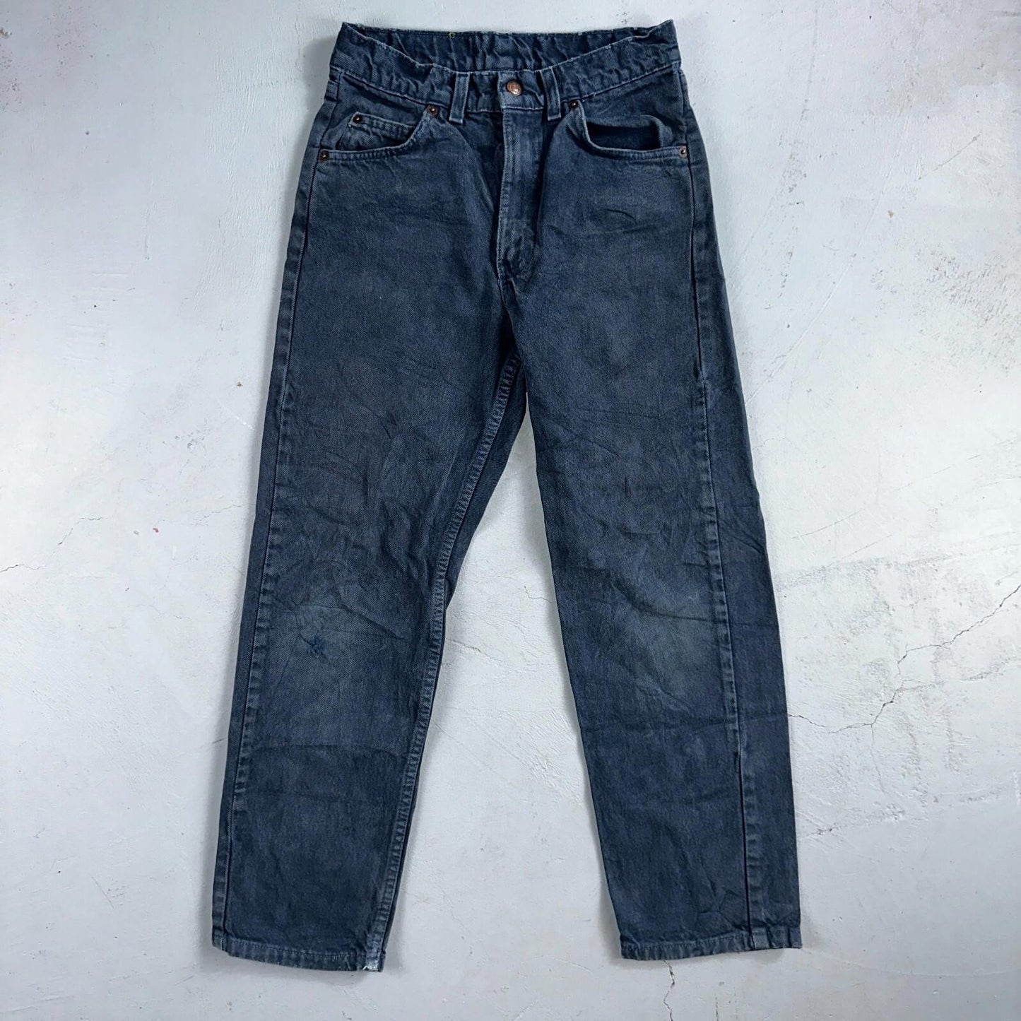 Levis 560 VTG Jeans Womens 14 Blue Wash Loose Straight Orange Tab Denim 25x26