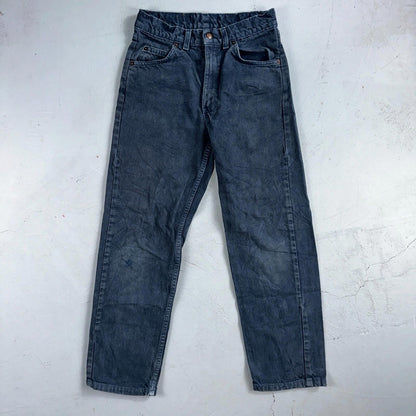Levis 560 VTG Jeans Womens 14 Blue Wash Loose Straight Orange Tab Denim 25x26