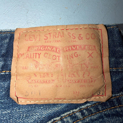 Levis 501 Big E Vintage 60s Redline Selvedge USA XX 1960s Jeans 66 Act 34x27