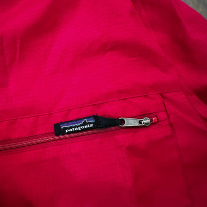 VTG Patagonia Red Jacket XL Parka Windbreaker Winter Coat Zip Nylon 90s