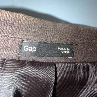 Gap Mens 42R Brown Tailored Velvet Single Breast Blazer Jacket VTG Style