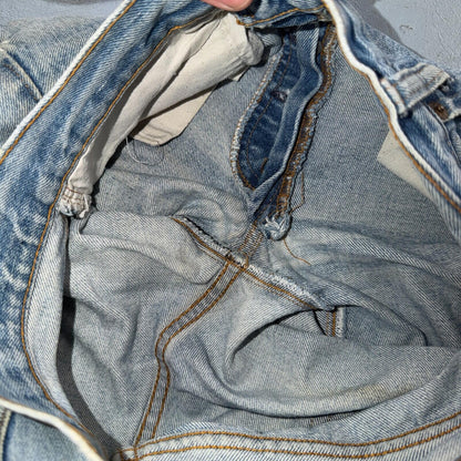 Levis 501 Vintage 80s Redline Selvedge USA XX Jeans Light Wash Act 28x27