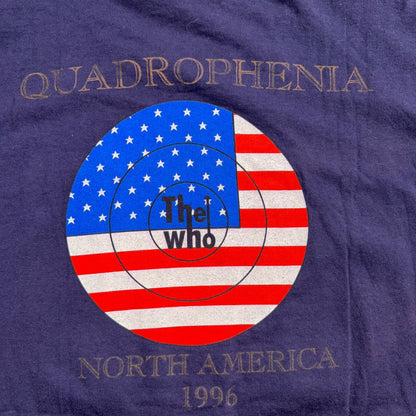 VTG The Who Quadrophenia A Way of Life World Tour 1996 Concert T Shirt XL Music