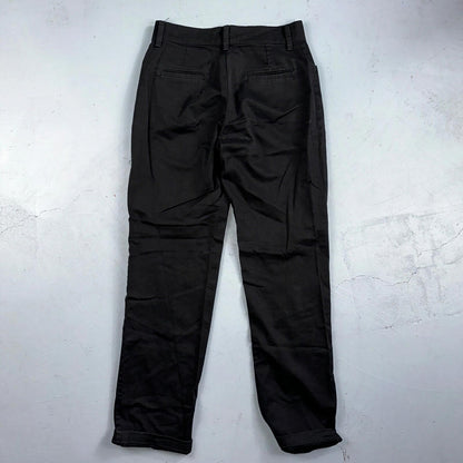 Lee Relaxed Fit Jeans Women's Size 4 Medium Black Straight Denim Y2K Work Wear
