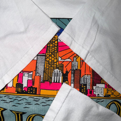 Chicago Windy City Sunshine VTG T Shirt 90s Y2K Sears Tower Homage Graphic Love
