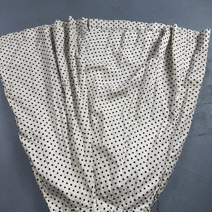 Vintage 1950s Koret of California Polka Dot Shirt Dress San Francisco Rockabilly