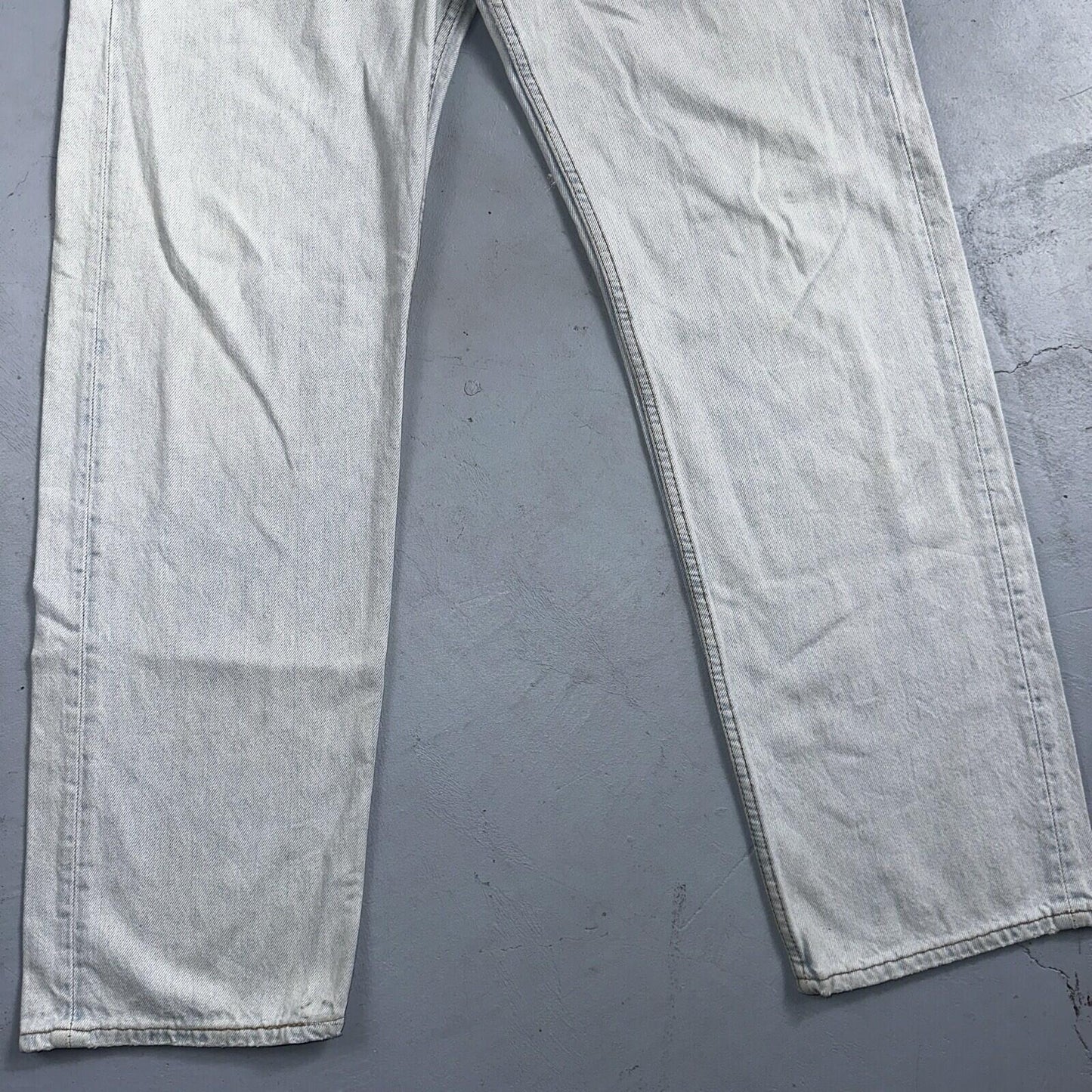 Levis 501 Vintage 90s USA XX Straight Leg Jeans 36x32 Light Wash Act 33x30