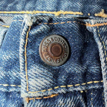 Levis Big E Vintage 50s Redline Hidden Rivets USA 1950s Jeans 503 501 Kids 24x26