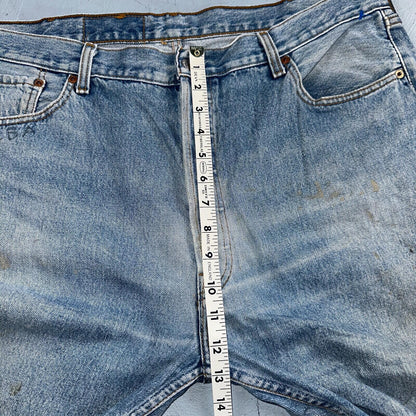 Levis 501 Vintage 90s XX Straight Leg Jeans Y2K Light Wash 40x36 Act 38x31