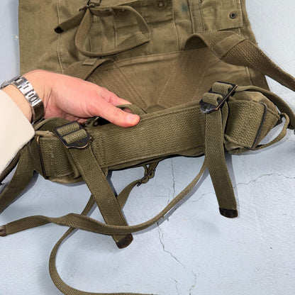 WW2 USMC US Marine Corps M41 M1941 Upper Field Pack Backpack Gear Equipment