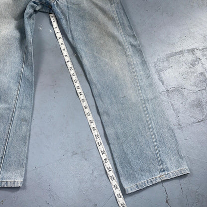 Levis 501 Vintage 80s Redline Selvedge USA XX Jeans Light Wash 29x30 Act 27x27
