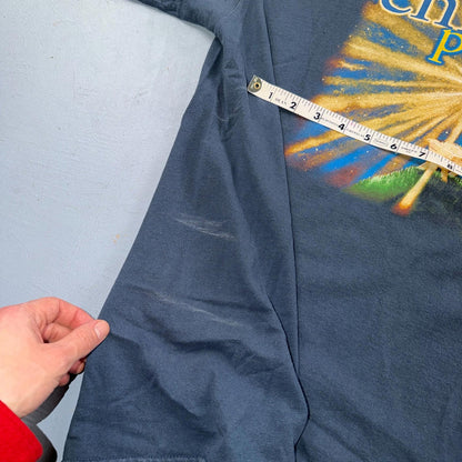 Jesus Christ Child of Promise VTG T Shirt 90s Y2K USA Born Cross Catholic Murina