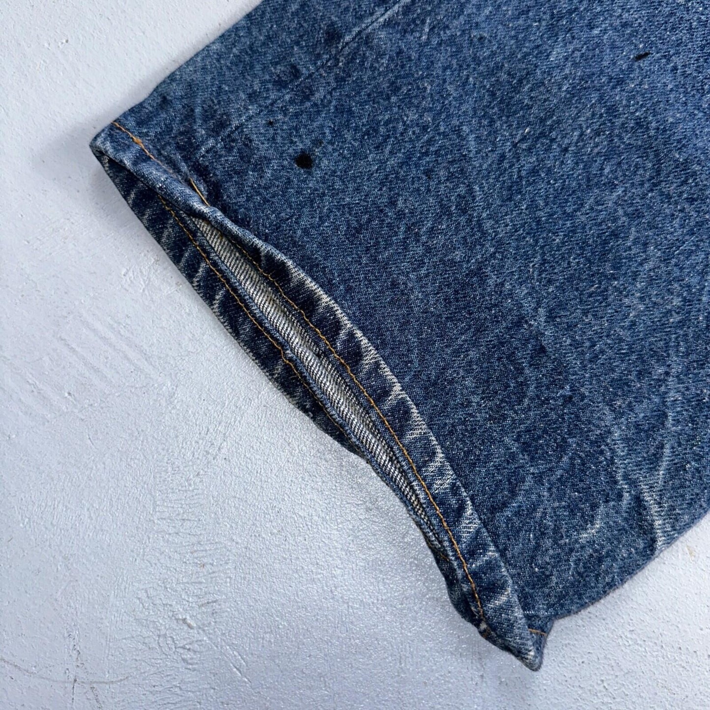 Levis 501 Vintage 80s USA XX Straight Leg Jeans Blue Light Wash 40x33 Act 38x29
