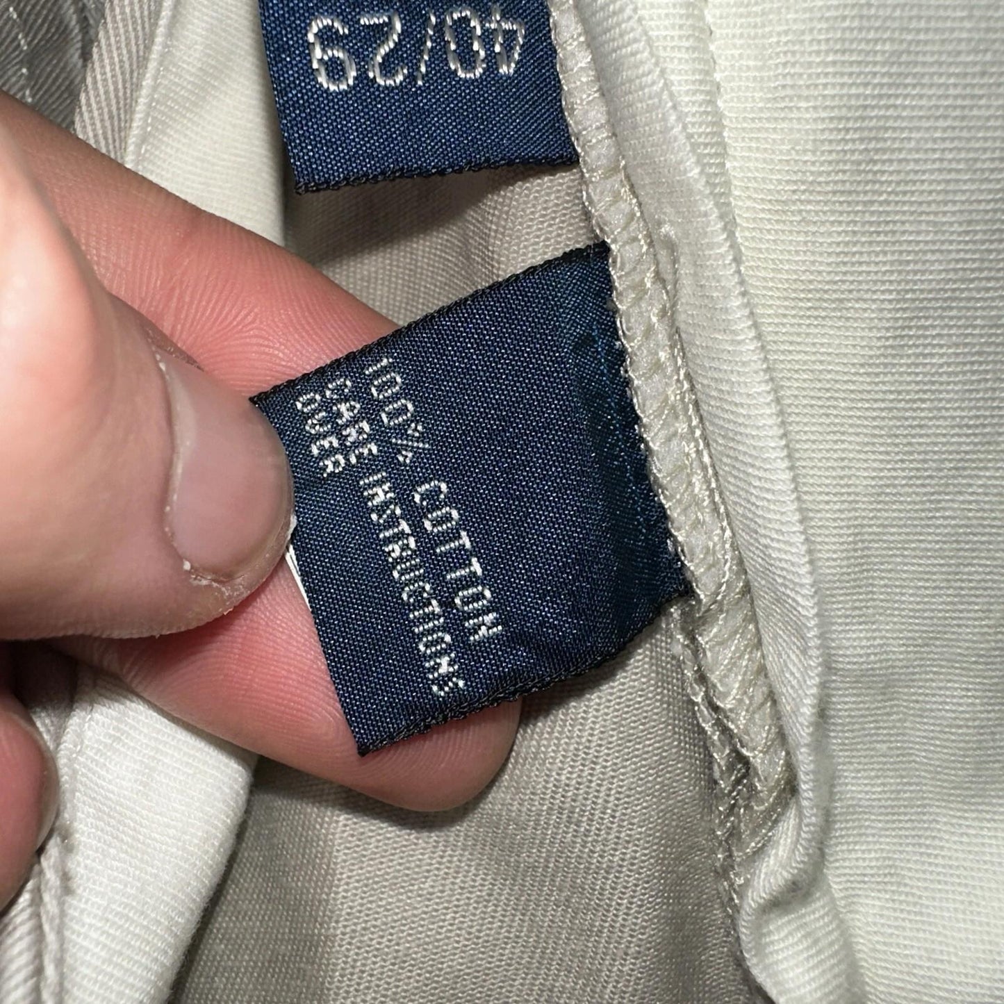 Polo Ralph Lauren Pants Mens 40x29 Brown Prospect Workwear Causal Preppy 38x25