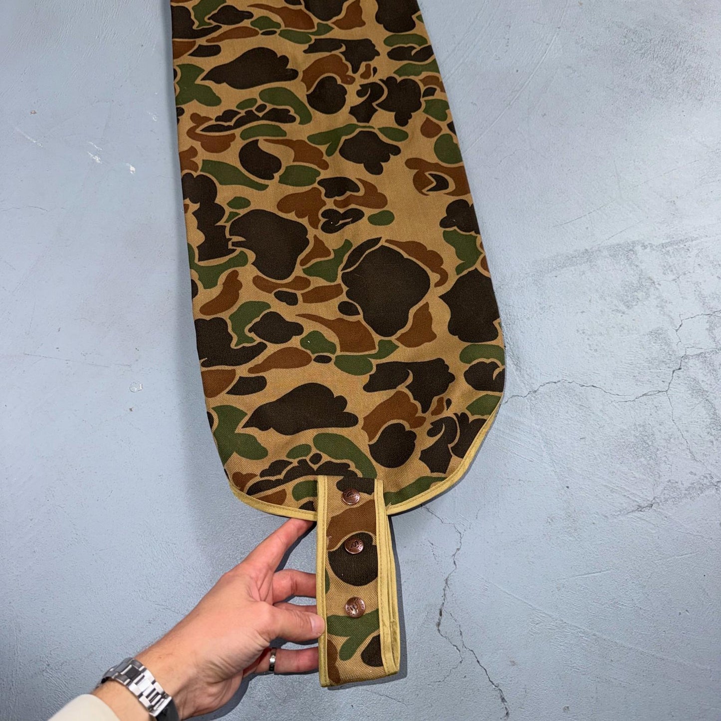 VTG Rattlers Brand Scovill Pack Realtree Camo Belt Hunting 90s Pouch Snake Chap