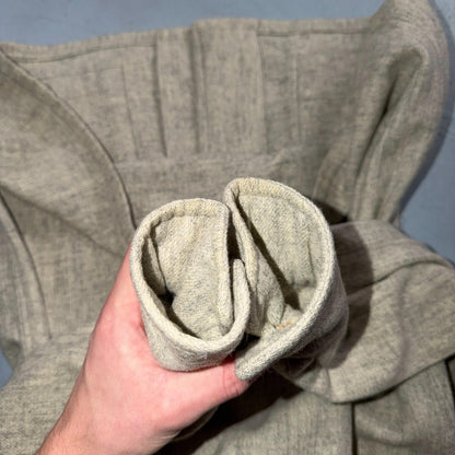 Vintage 1950s Western Star 49er Jacket Women’s Wool Coat Gray Pinup Rockabilly