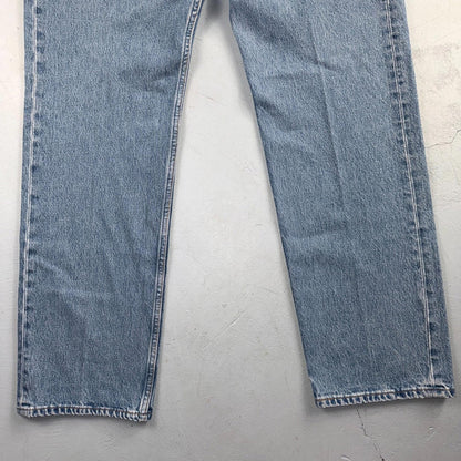 Levis 501 Vintage Y2K 90s XX Straight Leg Jeans Blue Light Wash 42x34 Act 40x34