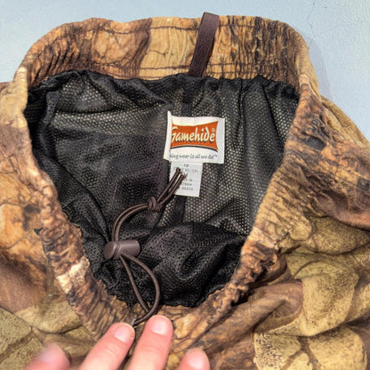 Gamehide Naked Camo Duck Bird Hunting Mesh Lined Hooded Jacket & Pants Medium L