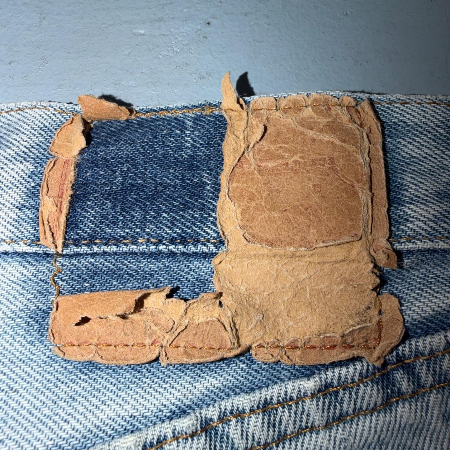 Levis 501 Vintage 80s Redline Selvedge USA XX Jeans Light Wash 36x30 Act 33x28