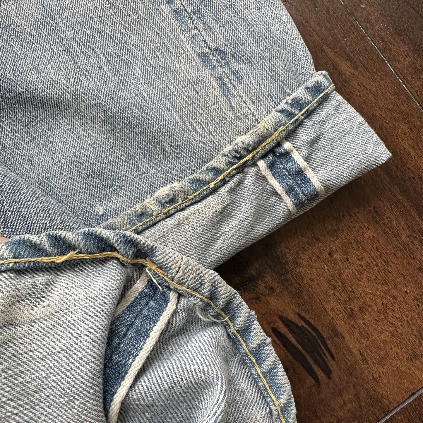 Levis 501 XX Big E True Vintage 50s Redline Hidden Rivets Jeans 1950s 60s 26x26