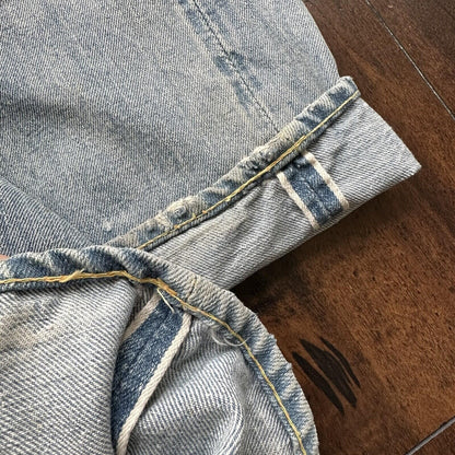 Levis 501 XX Big E True Vintage 50s Redline Hidden Rivets Jeans 1950s 60s 26x26