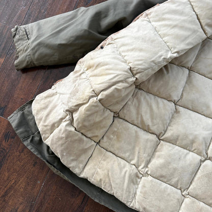 VTG 70's Pioneer Sportswear Men's Med Down Insulated Puffer Coat Jacket Shell