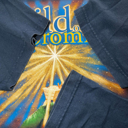 Jesus Christ Child of Promise VTG T Shirt 90s Y2K USA Born Cross Catholic Murina
