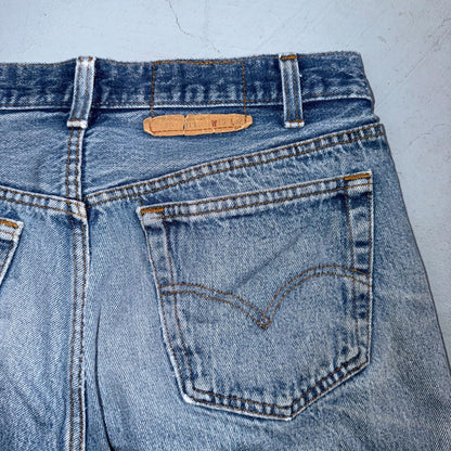 Levis 501 Vintage 80s USA XX Straight Leg Jeans Blue Med Wash 33x32 Act 31x31
