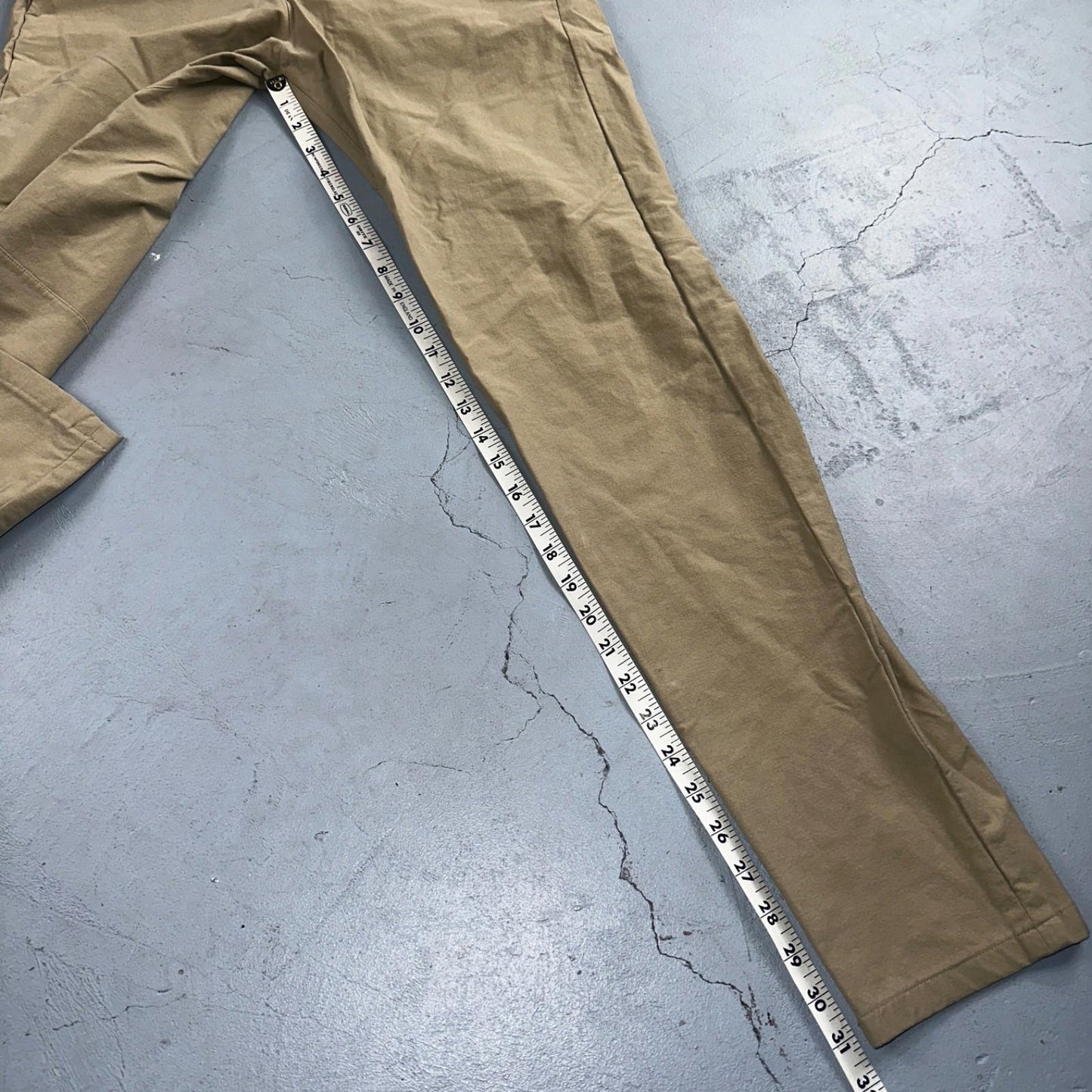 Lululemon Commission Pants Mens 30 Light Brown Beige 30 x 31 Chino Khaki