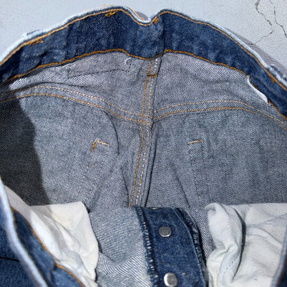 Levis 501 Vintage 80s USA XX Straight Leg Jeans Blue Med Wash 30x32 Act 26x28